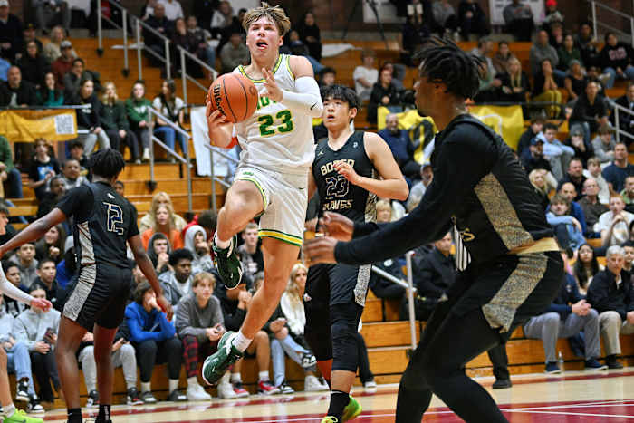 West Linn St. John Bosco boys basketball Oregon Capitol City Classic final Leon Neuschwander 51